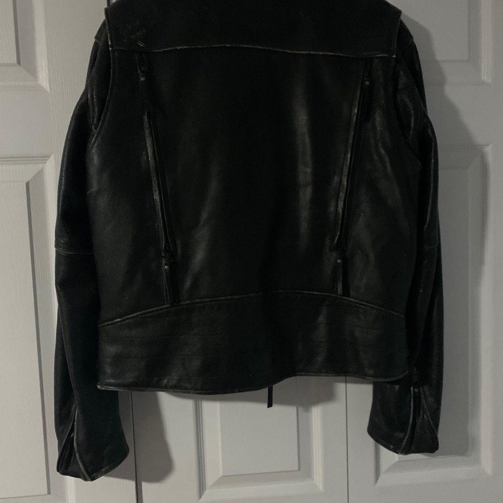 Mens Harley leather jacket